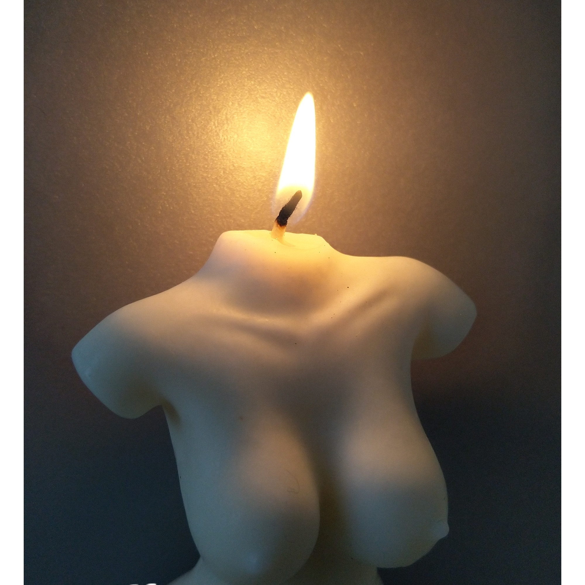 Women Torso Candle	Soy Wax	low temperature	Women breast	wax play	Nude Female Candle	nipple jewelry	candle of pleasure	sexy games	body safe wax	Bust Goddest candle	Female Figure	BDSM game — Image 4 of 6