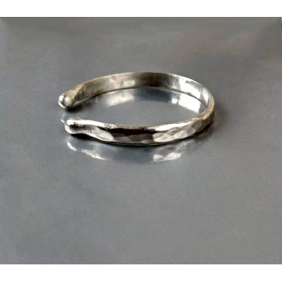Customizable Hammered Penis Ring for Men