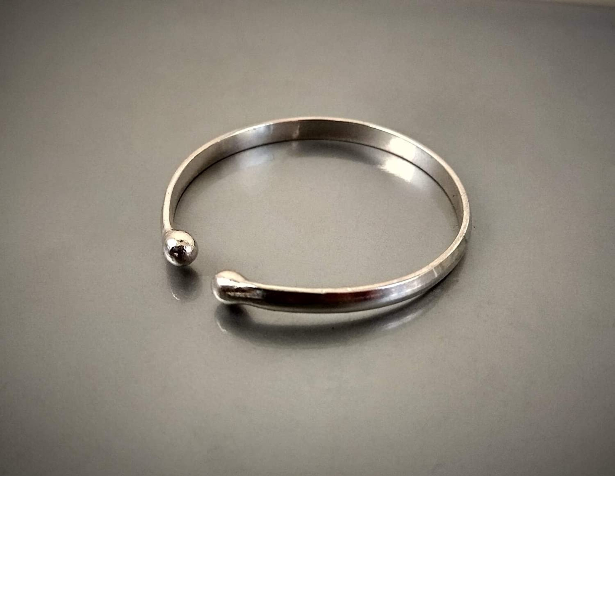 Handmade Sterling Silver Penis Ring – Adjustable 3 cm Non-Piercing Intimate Jewelry for Men — Image 1 of 4