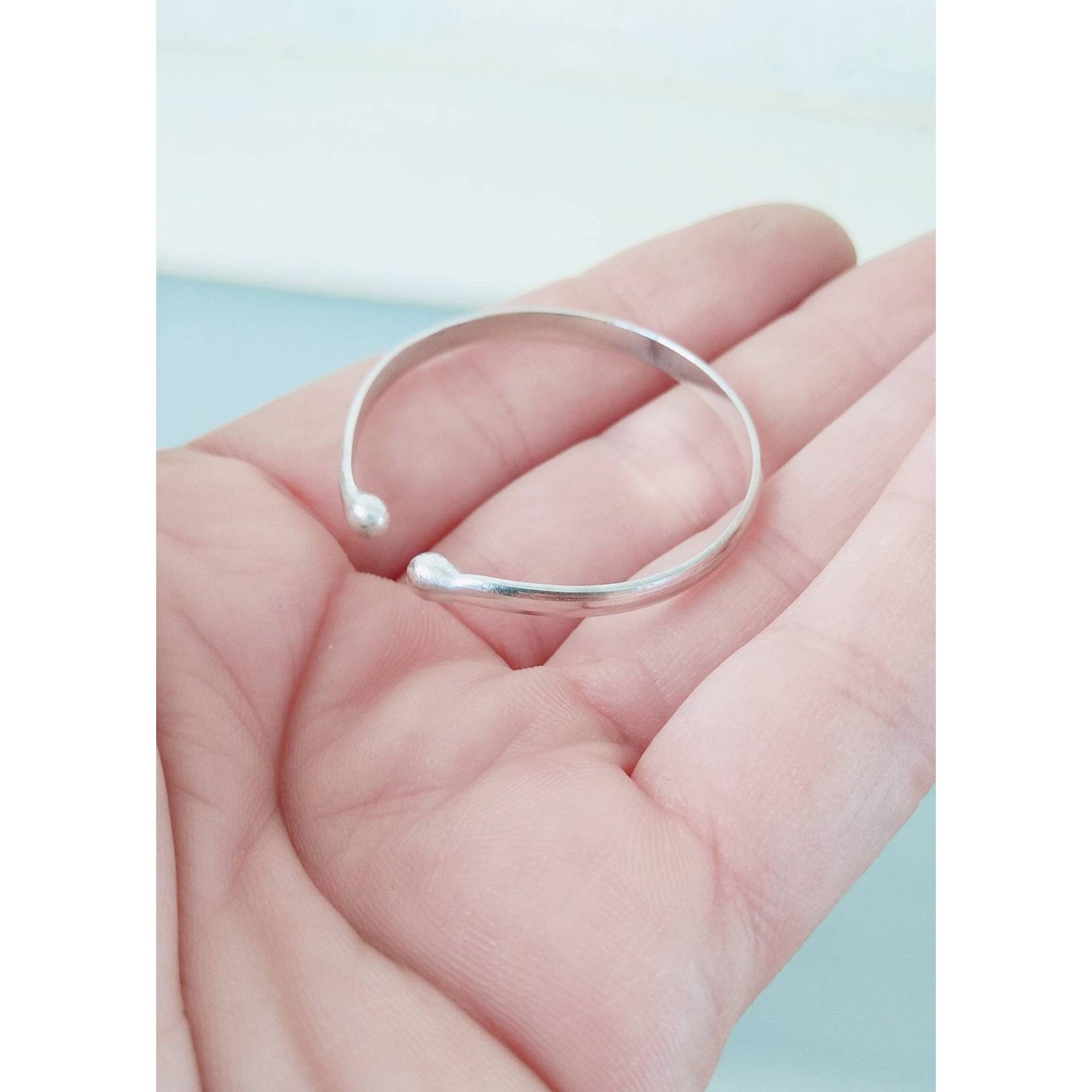 Handmade Sterling Silver Penis Ring – Adjustable 3 cm Non-Piercing Intimate Jewelry for Men — Image 3 of 4