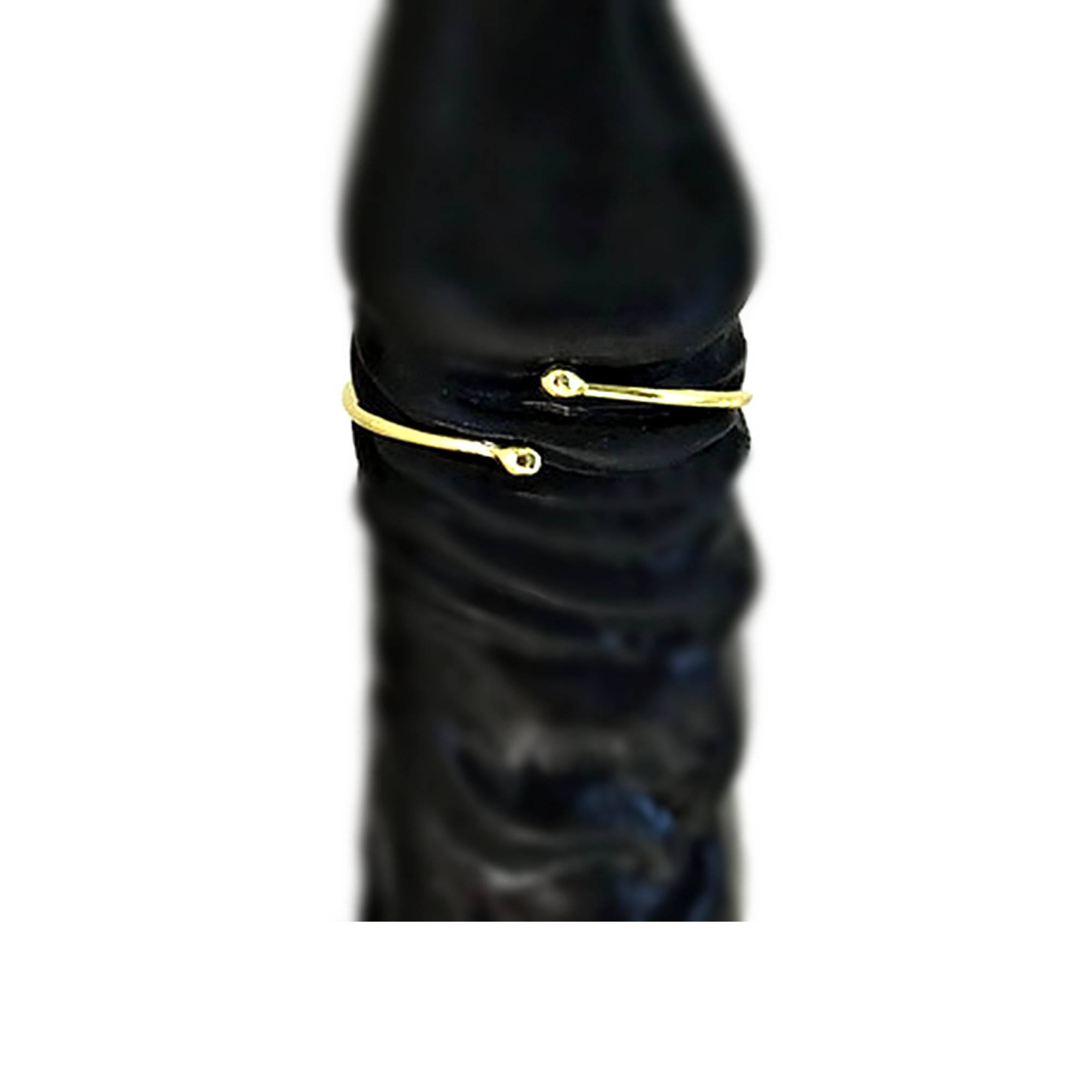Adjustable Brass Penis Ring – Handmade Men's Body Jewelry — Image 3 of 6