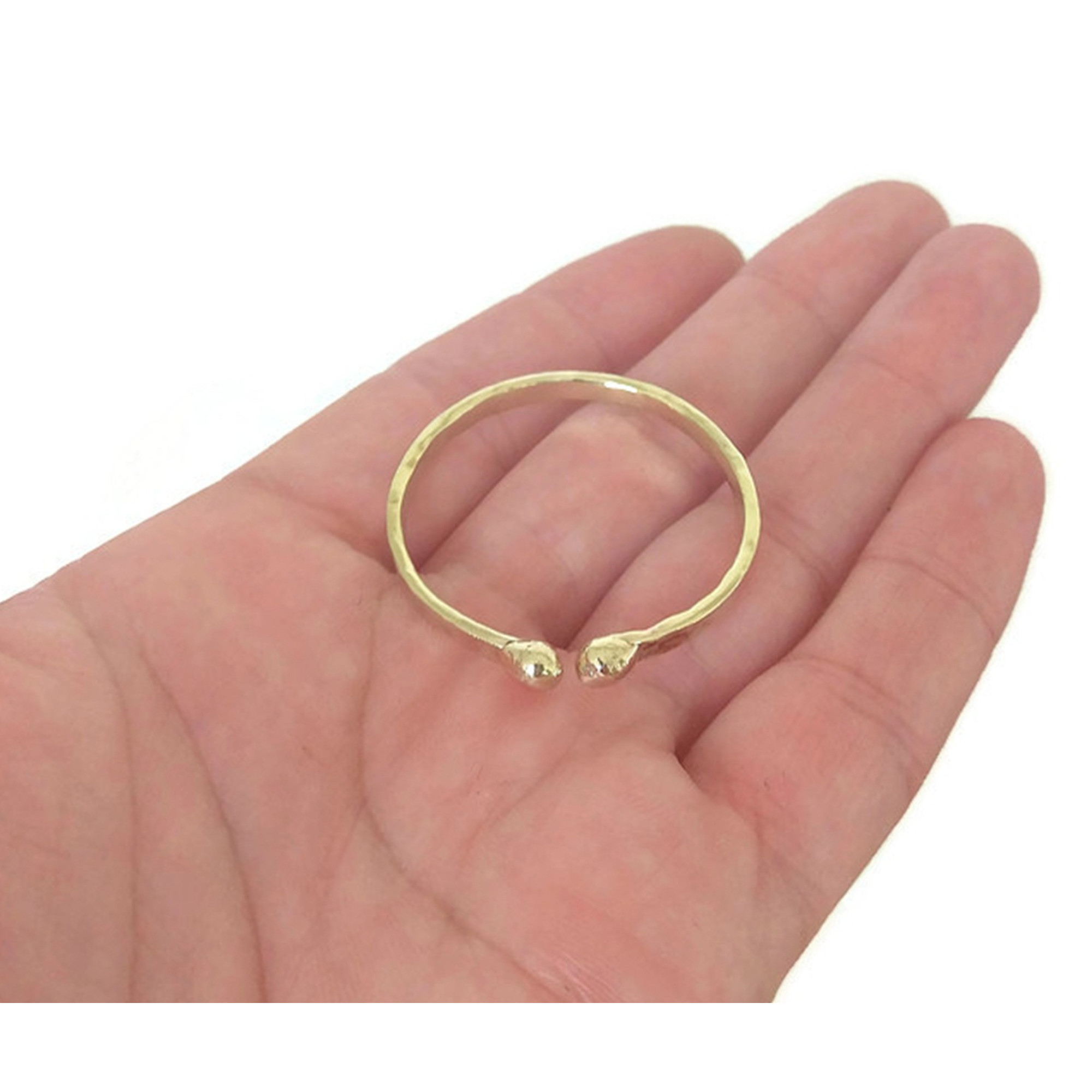 Adjustable Brass Penis Ring – Handmade Men's Body Jewelry — Image 6 of 6