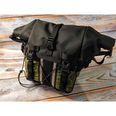 Front Bag Trunk Large, gifts for cyclists, cycling bags big handlebar bag, pannier bag bicycle, Lightweight bike bag, Adventure cycling gear