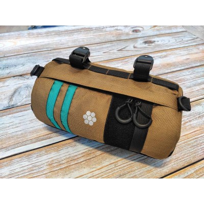 Handlebar Bike Bag Rainbow. Cycling gifts for road trip gravel bag. Bike accessories for women\men. Blackbike Bike decor, Bar bag,Cycle bag.