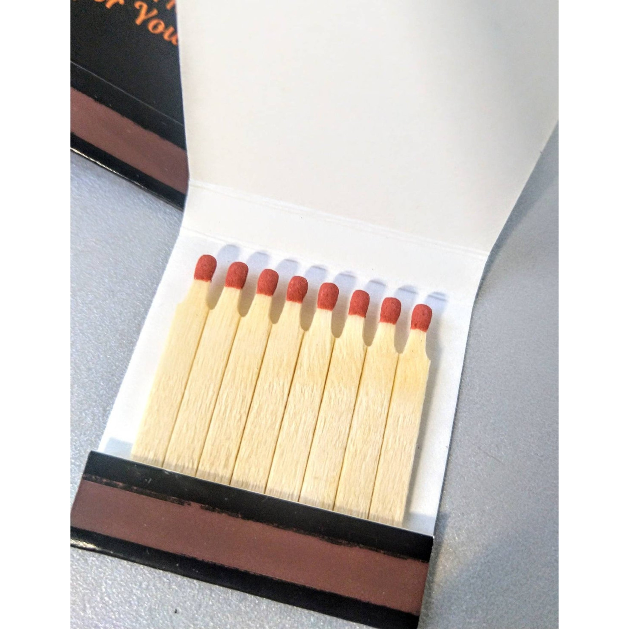 I'm Burning for You" Matchbooks –  Matches with Red Tips, 10-Pack | SilverBuds — Image 2 of 2