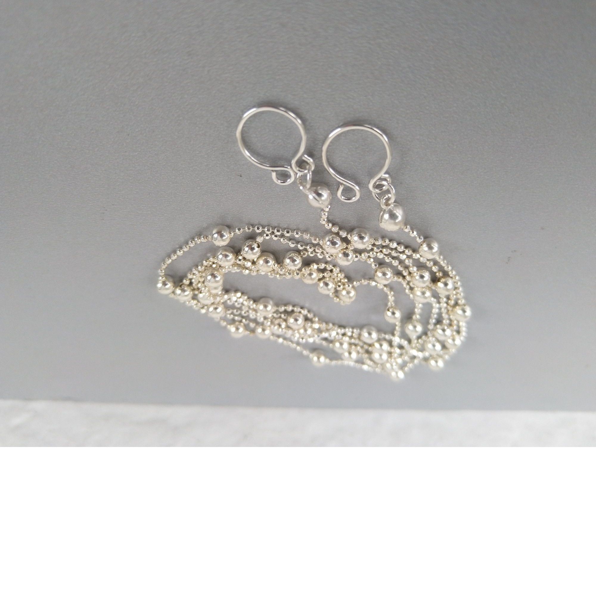 Handmade Non-Piercing Silver Nipple Chain Necklace — Image 5 of 6