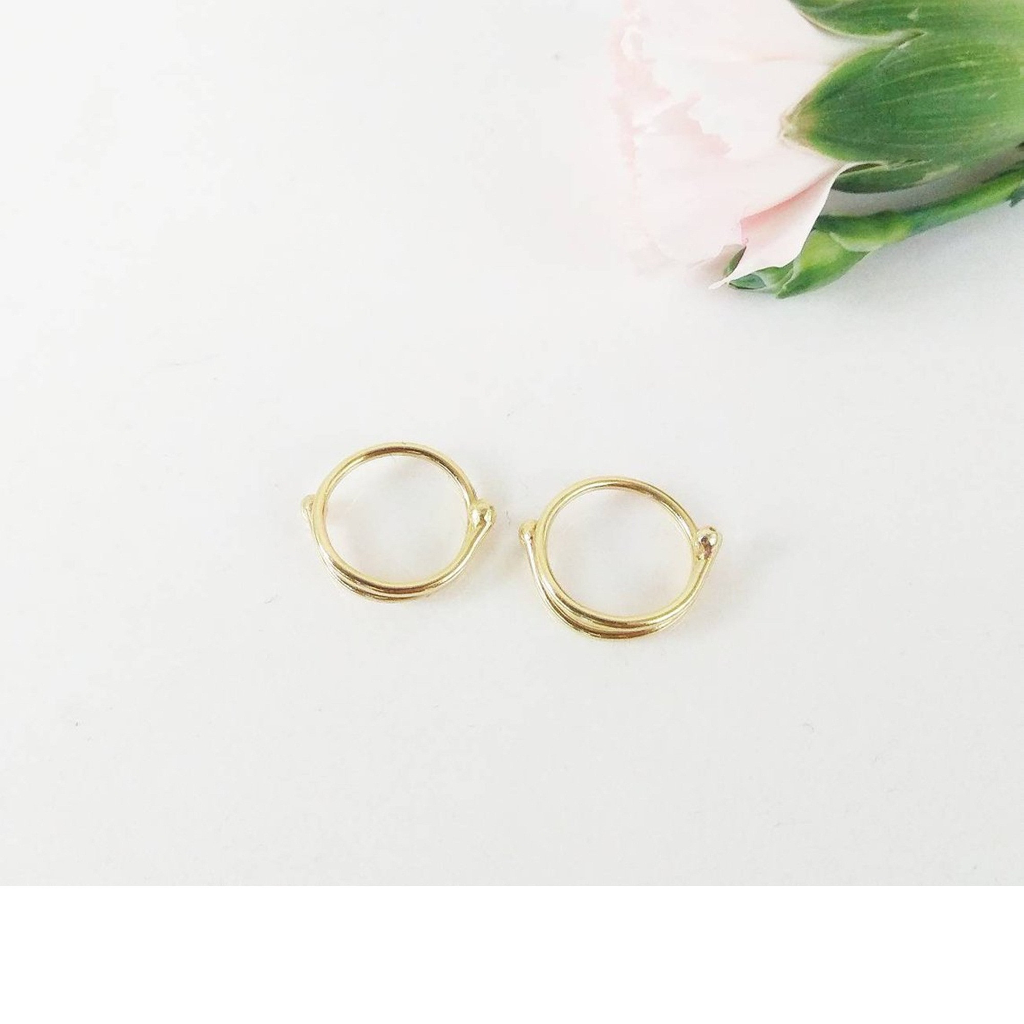 Simple Adjustable Brass Non-Piercing Nipple Rings (Pair) — Image 4 of 6
