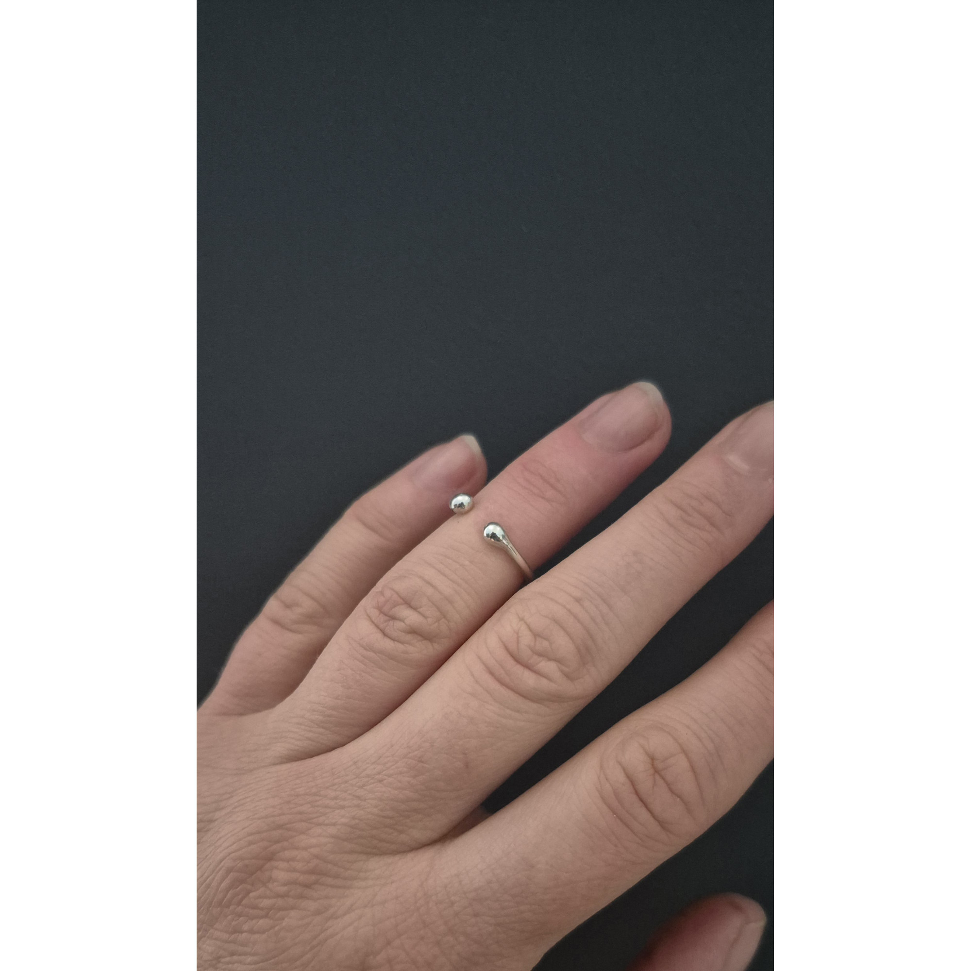 Handmade Minimalist Silver Midi Rings for Every Finger — Image 5 of 5
