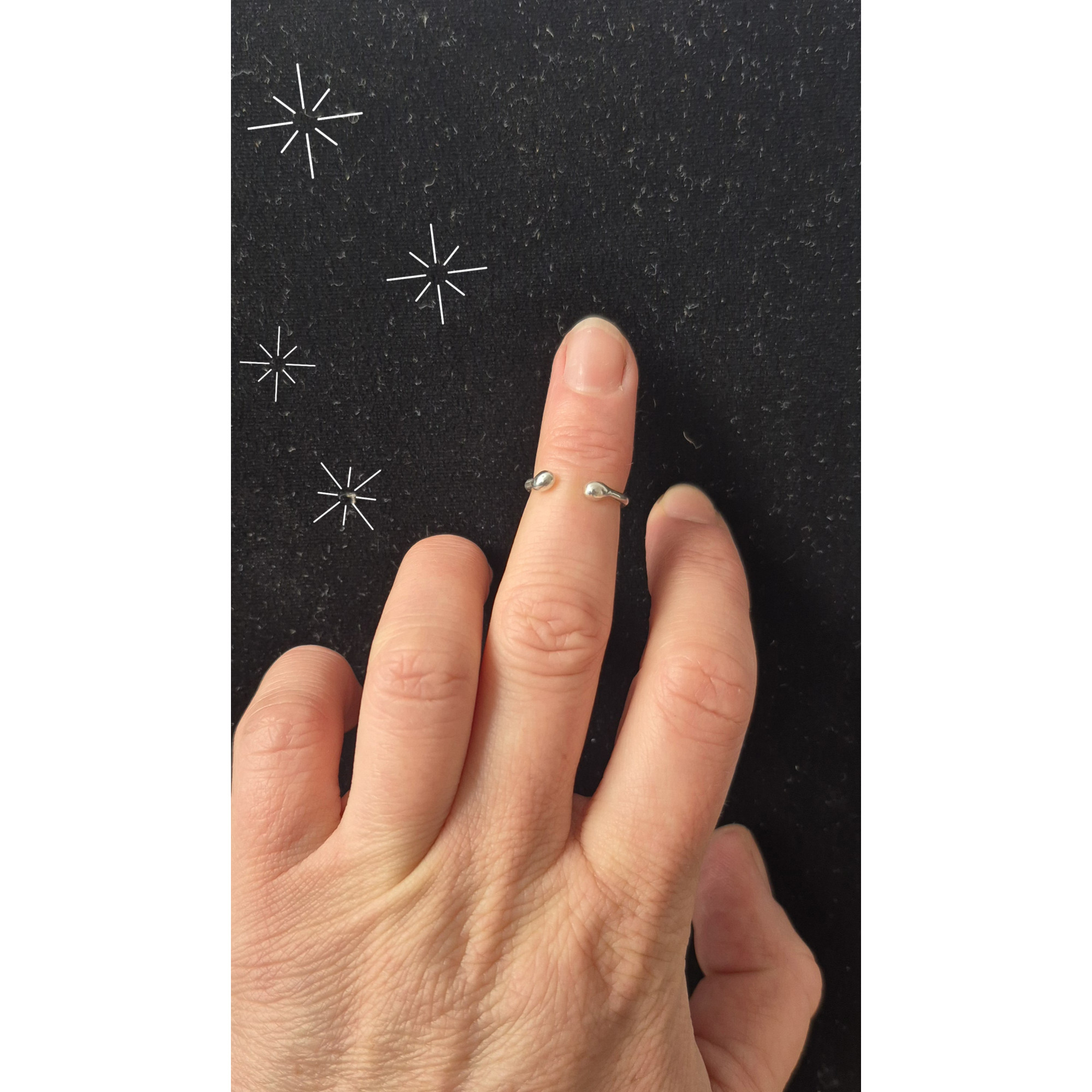 Handmade Minimalist Silver Midi Rings for Every Finger — Image 2 of 5