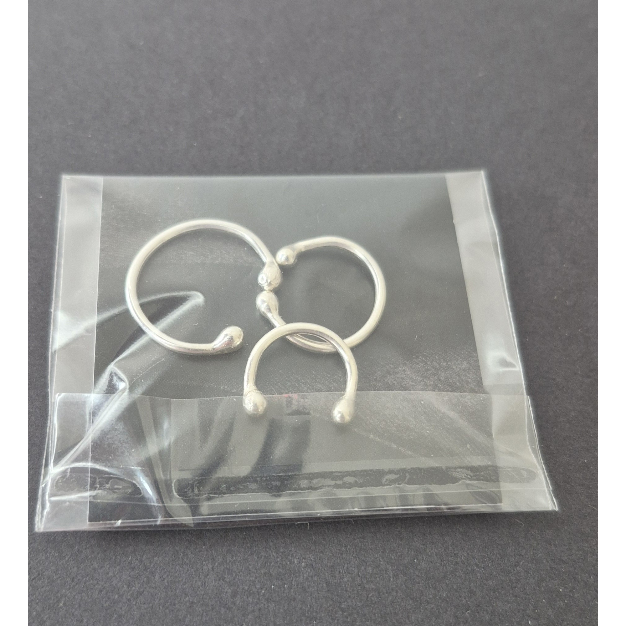 Handmade Minimalist Silver Midi Rings for Every Finger — Image 4 of 5