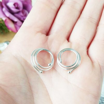 Spiral Fake Piercing | Sterling Silver Non Piercing