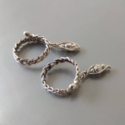 Non piercing nipple jewelry -  Erotic accessories - Fake piercing