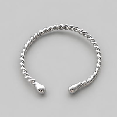 SilverBuds -Twisted Rope Sterling Silver Penis Ring